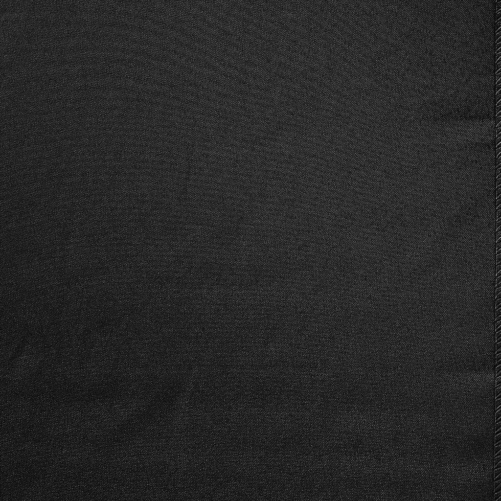 Polyester 12"x108" Table Runner Black - Durable & Wrinkle-Resistant Table Decor