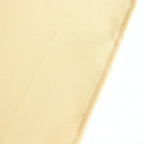 Premium Polyester Square Tablecloth 70"x70" Champagne 220GSM Wrinkle-Resistant Table Cover