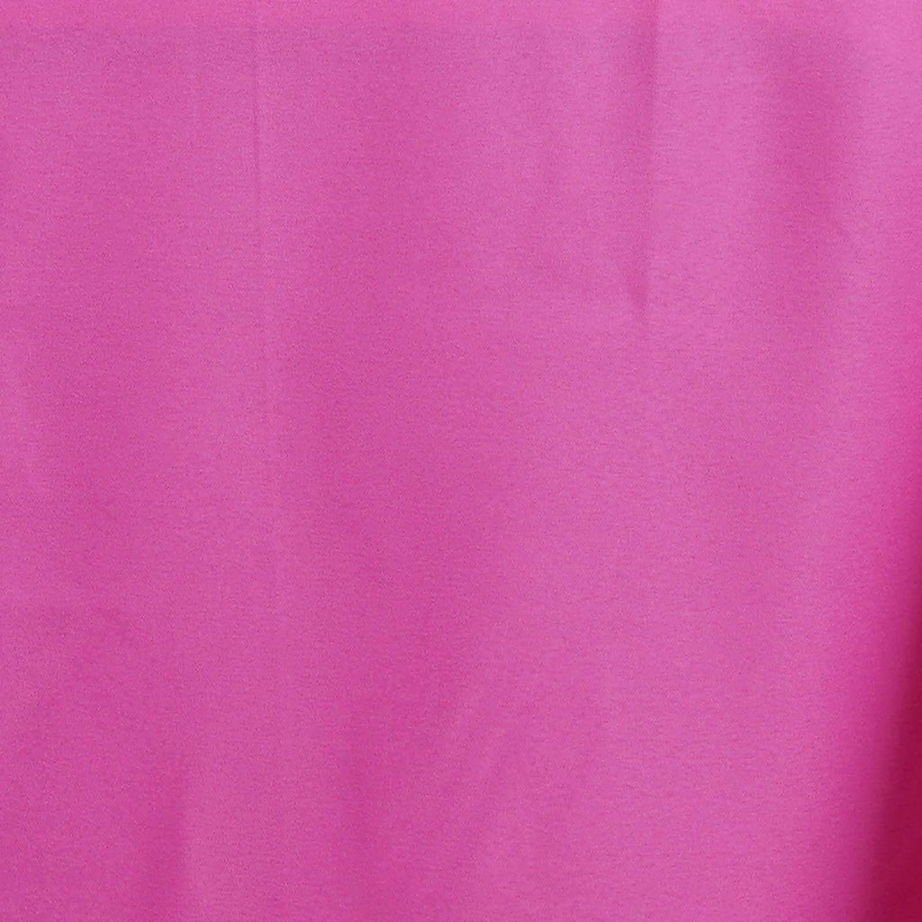 Polyester 90"x132" Rectangle Tablecloth Fuchsia - Seamless Wrinkle-Resistant Table Cover