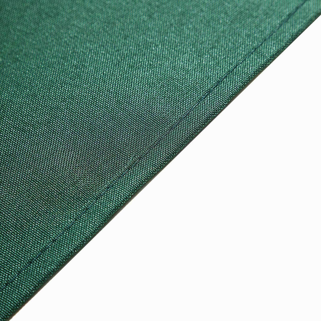 5 Pack Polyester Chair Sashes Hunter Emerald Green 6"x108"
