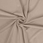 7ft Matte Nude Spandex Fitted Chiara Backdrop Stand Cover For Round Top Wedding Arch