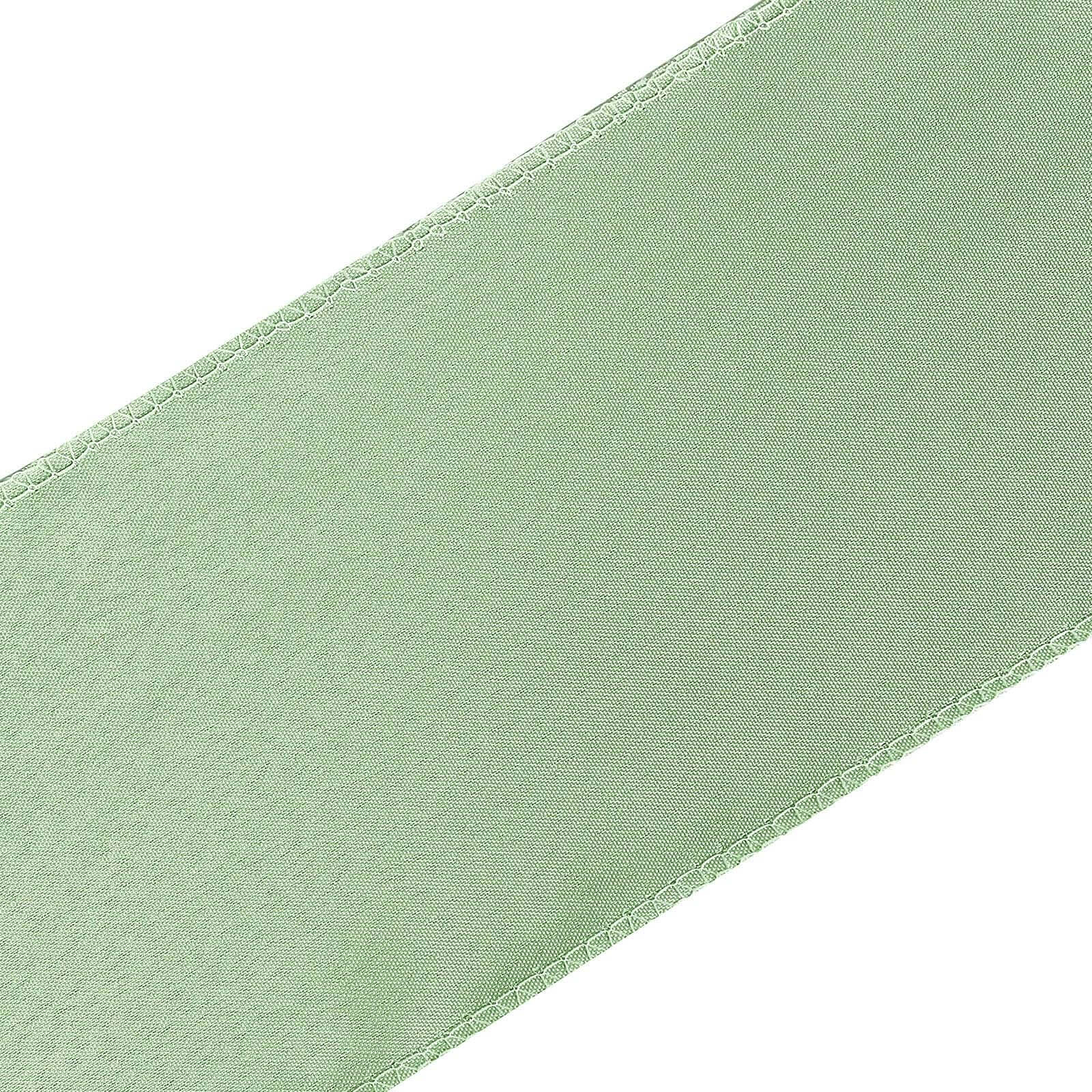 5 Pack Polyester Chair Sashes Sage Green 6"x108"