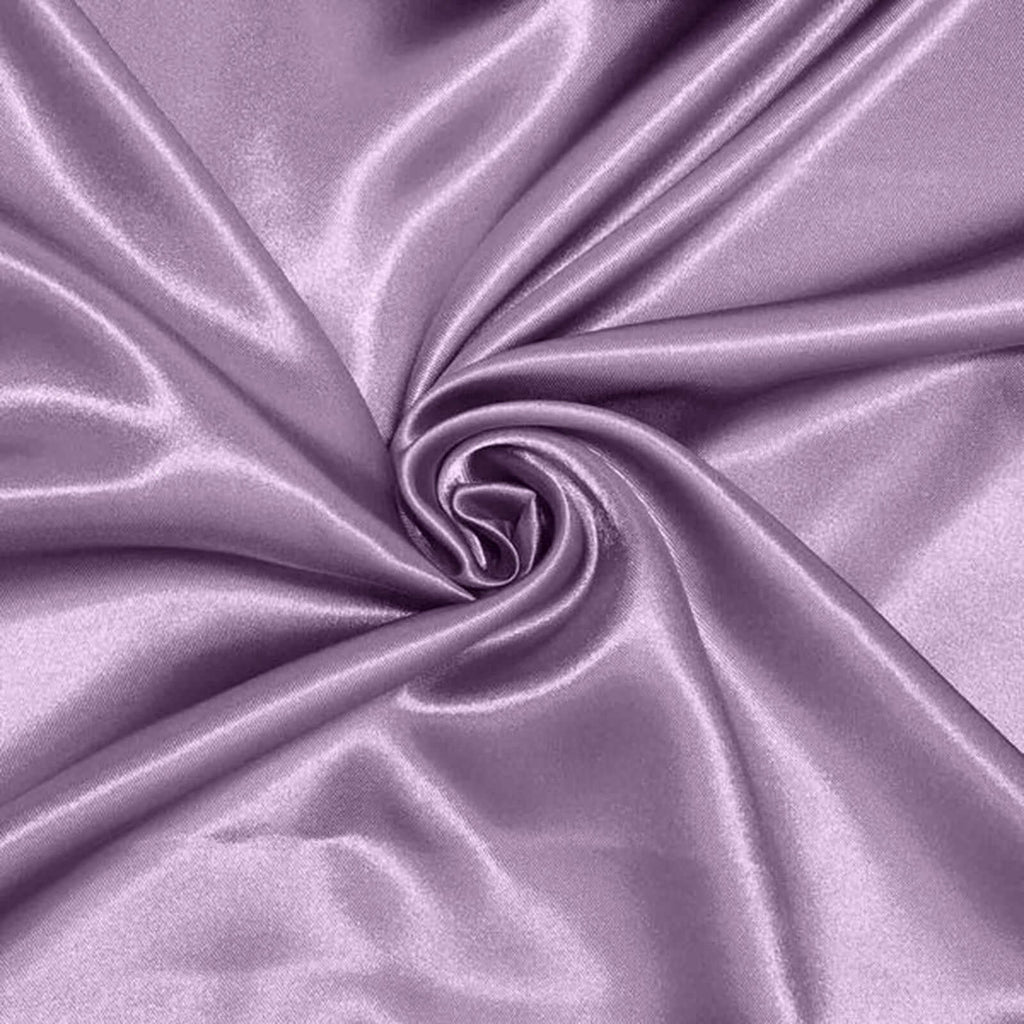 5 Pack Satin 20"x20" Napkins Violet Amethyst - Luxurious Shine & Smooth Dinner Napkins