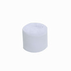 2 Pack 6yd White Silk-Like Chiffon Linen Ribbon Roll For Bouquets, Wedding Invitations Gift Wrapping
