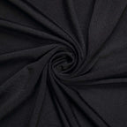 7.5ft Black Round Spandex Fit Party Backdrop Stand Cover