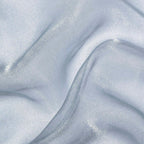 12"x10yd Dusty Blue Sheer Chiffon Fabric Bolt, DIY Voile Drapery Fabric