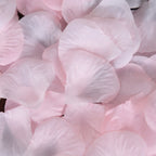 500-Pack Rose Petals Round Design Pink Silk Confetti - Decorative Scatters for Tables and Floors