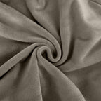 Velvet Chair Cushion Protector Stretch with Tie for Dining Chairs Charcoal Gray - Durable Cover for Formal Gatherings