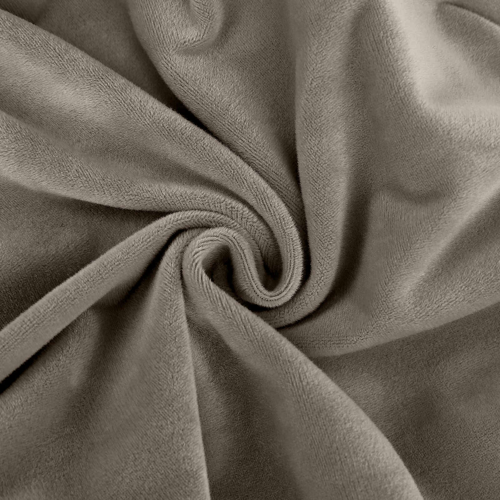 Velvet Chair Cushion Protector Stretch with Tie for Dining Chairs Charcoal Gray - Durable Cover for Formal Gatherings