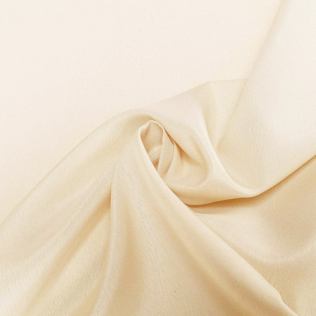 Polyester 60"x102" Rectangle Tablecloth Beige - Durable and Stylish Table Cover