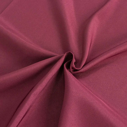 Premium Polyester 60"x102" Rectangle Tablecloth Burgundy - Durable 220GSM Wrinkle-Resistant Table Cover