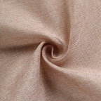 Faux Linen 14"x108" Table Runner Dusty Rose - Rustic Style Table Decor