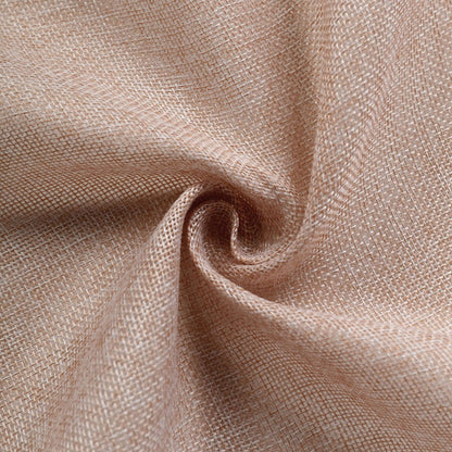 Faux Linen 14"x108" Table Runner Dusty Rose - Rustic Style Table Decor