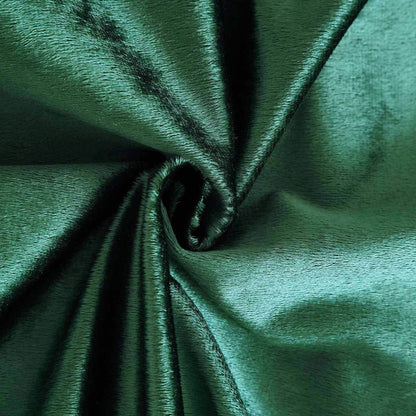 Velvet 72"x72" Table Overlay Square Tablecloth Hunter Emerald Green - Premium Soft Finish Table Topper
