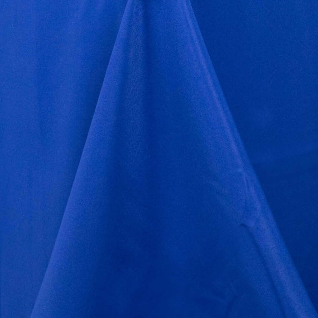 Premium Polyester 90"x156" Rectangle Tablecloth Royal Blue - Seamless 220GSM Stain-Resistant Table Cover