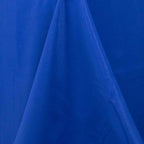 Premium Polyester 90"x156" Rectangle Tablecloth Royal Blue - Seamless 220GSM Stain-Resistant Table Cover