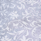 36"x50ft White Floral Lace Aisle Runner