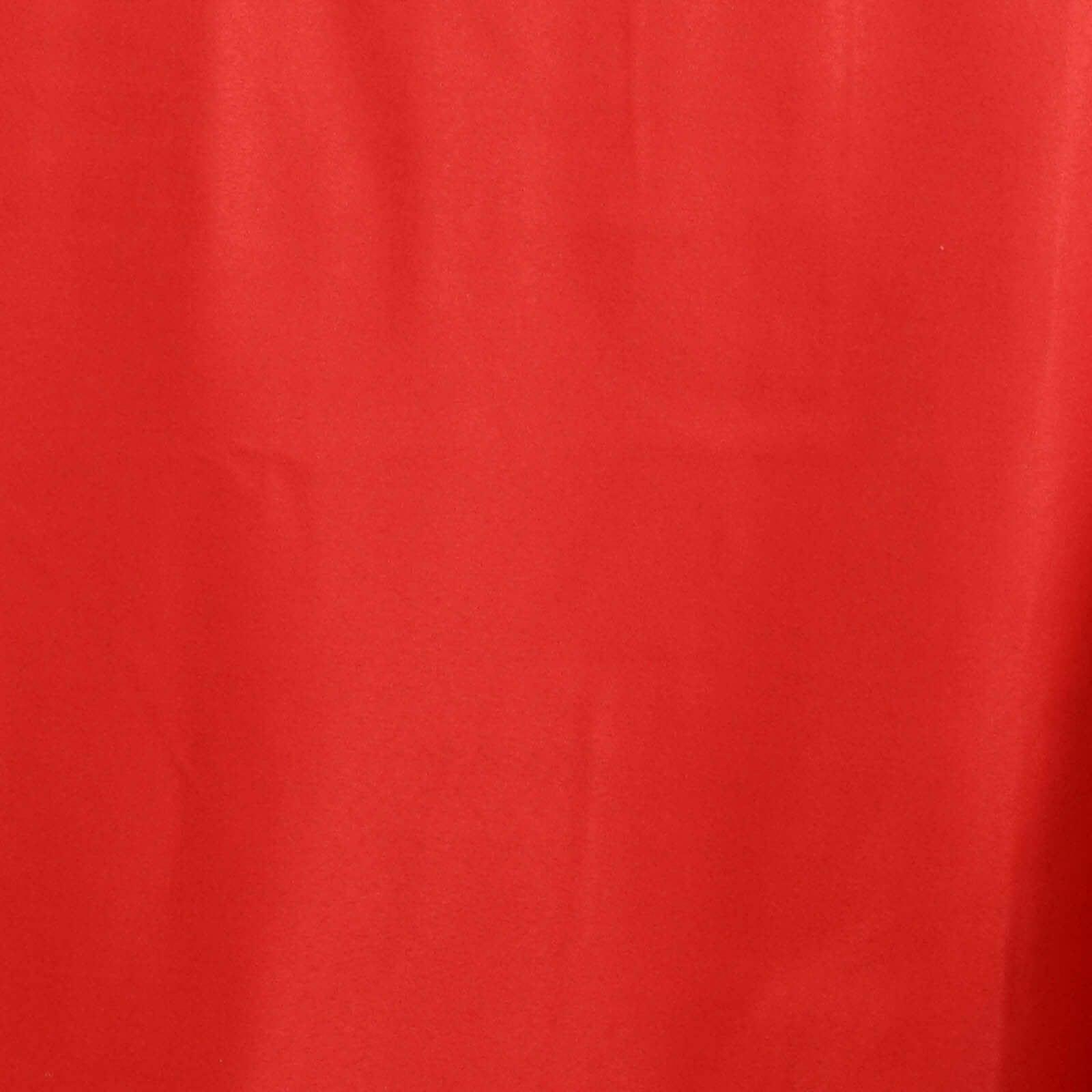 Polyester 60"x126" Rectangle Tablecloth Red - Wrinkle-Resistant Table Cover