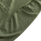 Spandex 30" Round Cocktail Table Cover Dusty Sage Green - Easy to Maintain Stretch Fitted Highboy Tablecloth - Bell Racket Store