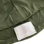 Spandex 30" Round Cocktail Table Cover Dusty Sage Green - Easy to Maintain Stretch Fitted Highboy Tablecloth - Bell Racket Store