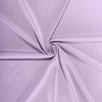 Spandex 30" Round Cocktail Table Cover Lavender Lilac - Easy to Maintain Stretch Fitted Highboy Tablecloth - Bell Racket Store