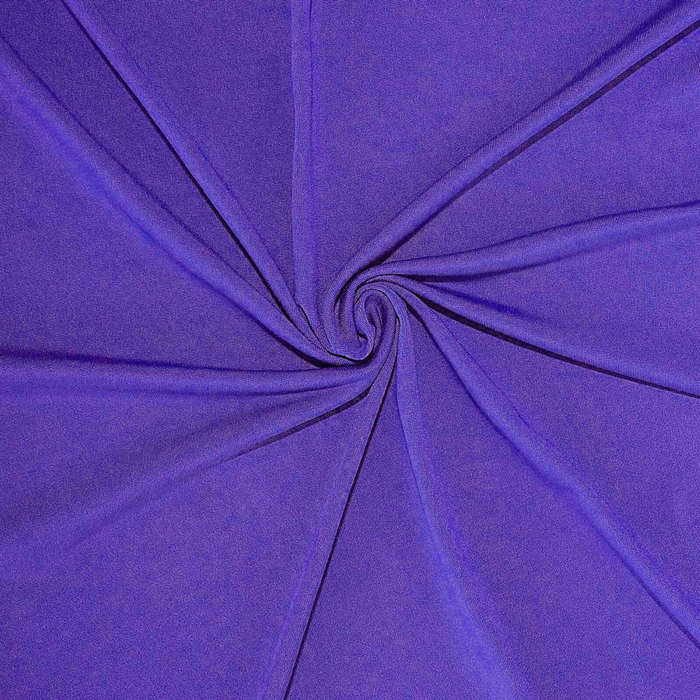 Spandex 30" Round Cocktail Table Cover Purple - Easy to Maintain Stretch Fitted Highboy Tablecloth - NestOCart
