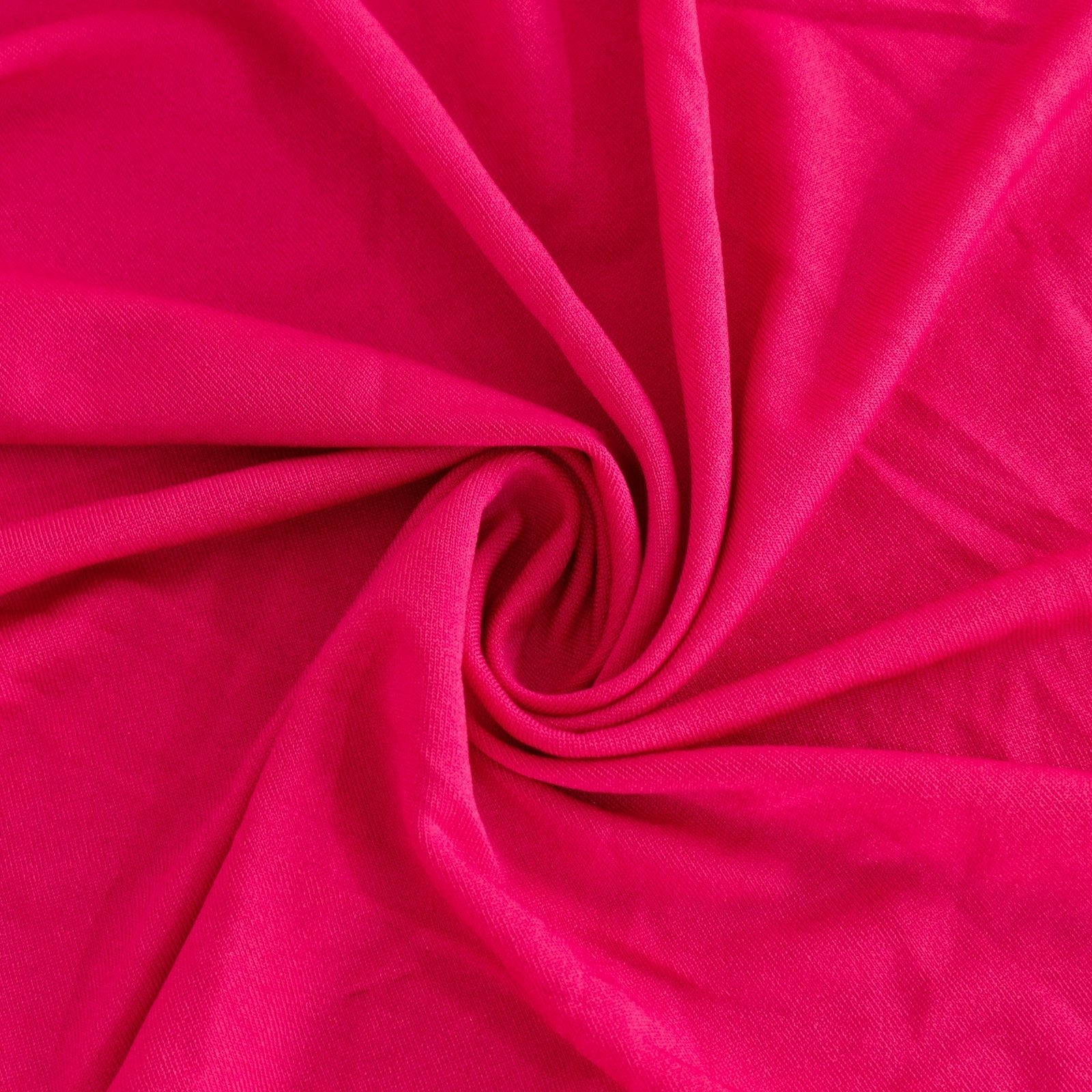Spandex 36" Round Cocktail Table Cover Fuchsia - Easy to Maintain Stretch Fitted Highboy Tablecloth - Bell Racket Store