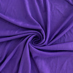 Spandex 36" Round Cocktail Table Cover Purple - Easy to Maintain Stretch Fitted Highboy Tablecloth - Bell Racket Store