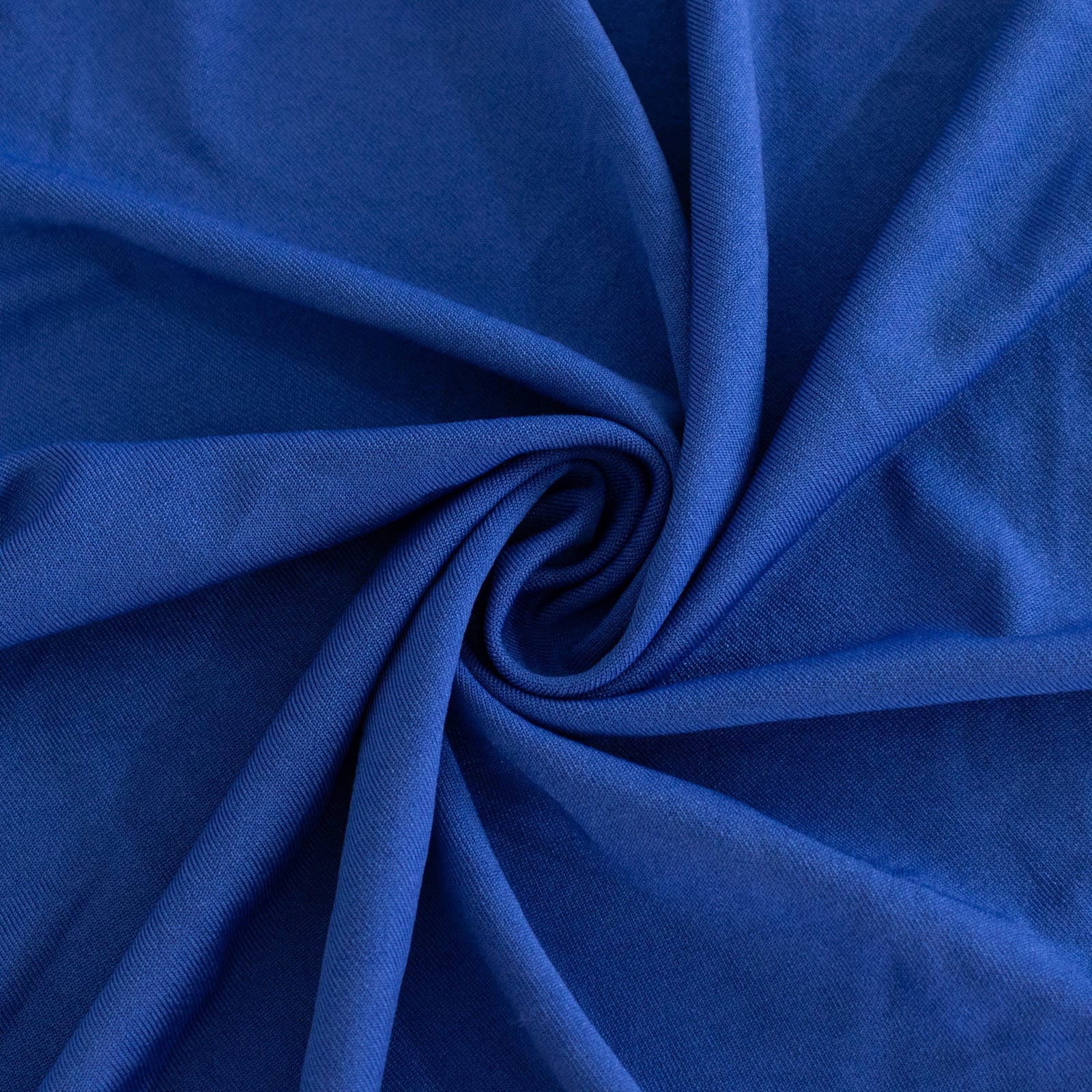 Spandex 36" Round Cocktail Table Cover Royal Blue - Easy to Maintain Stretch Fitted Highboy Tablecloth - Bell Racket Store