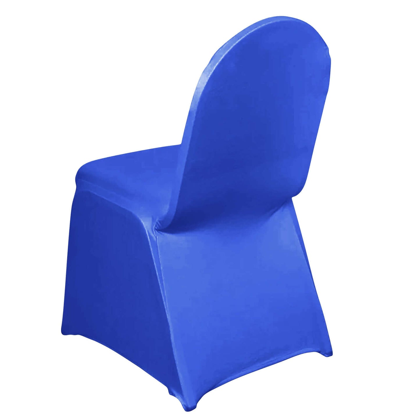 Spandex Chair Cover for Banquet Chairs Royal Blue - Stretch 160GSM Fabric with Slip - On Slipcover - NestOCart