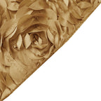 Spandex Chair Cover Gold for Folding Chairs - Durable Stretch Fitted Slipcover with Satin Rosette Design - Bell Racket Store