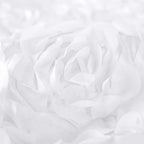 Spandex Chair Cover White for Folding Chairs - Durable Stretch Fitted Slipcover with Satin Rosette Design for Classy Events - Bell Racket Store