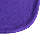 Spandex Chair Cover with Ruffle Pleated Skirt for Banquet Chairs Purple - 1 - Piece Stretch Fitted Slipcover - Bell Racket Store