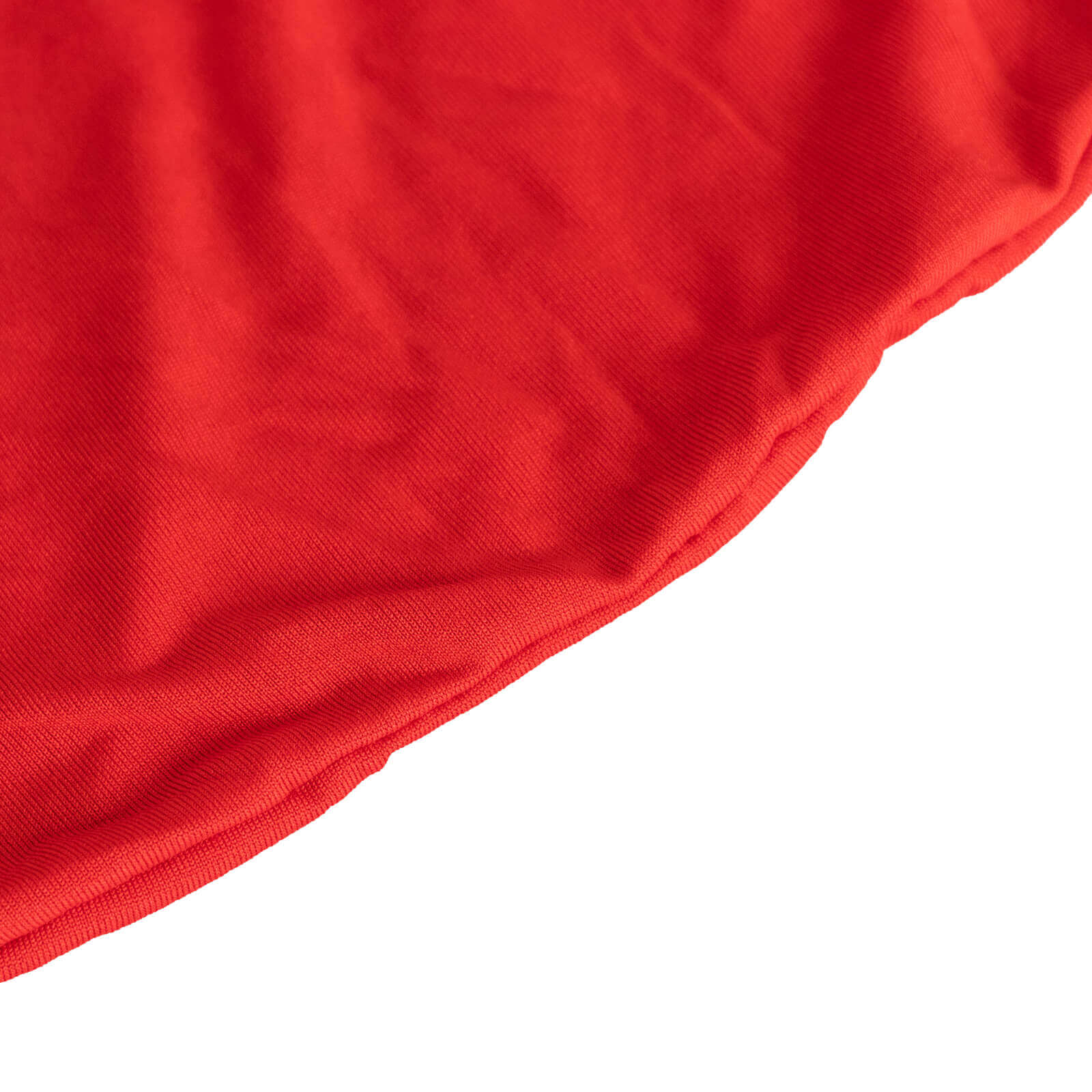 Spandex Chair Cover with Ruffle Pleated Skirt for Banquet Chairs Red - 1 - Piece Stretch Fitted Slipcover - Bell Racket Store