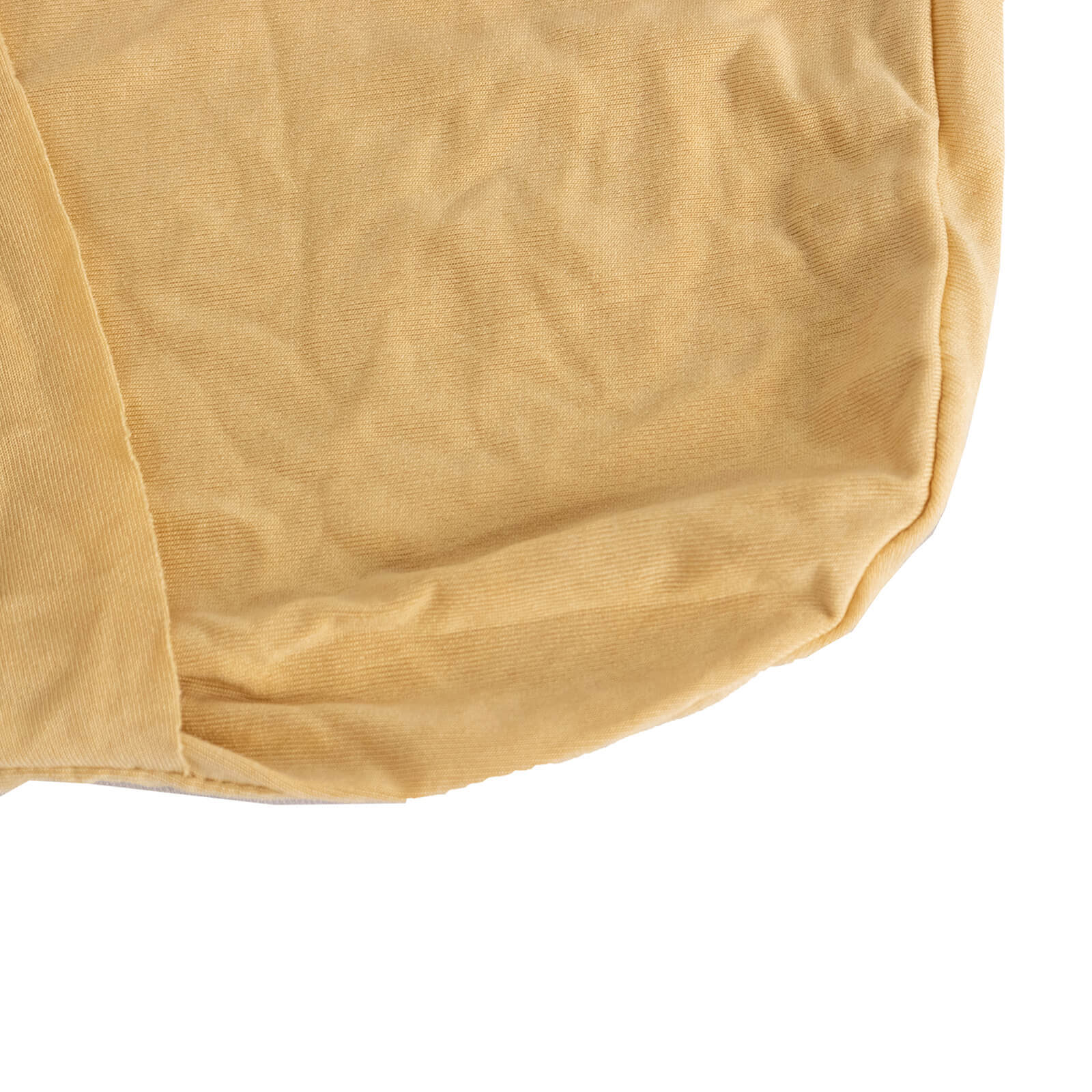 Spandex Chair Cover with Silver Rhinestone Buckled Sash Band Champagne - Stretch Fitted Slipcover - Bell Racket Store