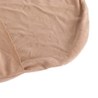 Spandex Chair Cover with Silver Rhinestone Buckled Sash Band Nude - Stretch Fitted Slipcover - Bell Racket Store