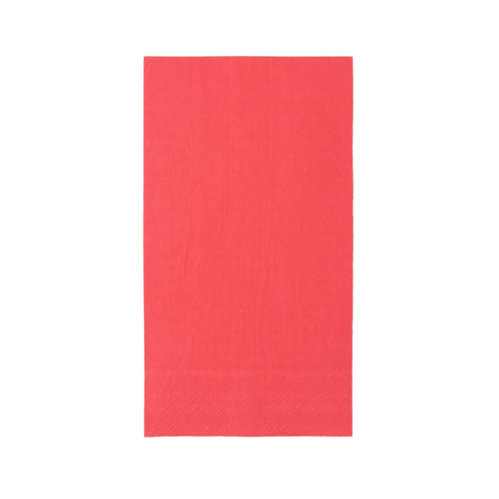50-Pack Paper Napkins Red - Soft Disposable 2-Ply Dinner Napkins for Weddings