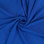 Stretch Spandex 6ft Round Tablecloth Royal Blue - Durable Form - Fitting Table Cover - Bell Racket Store