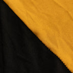 Stretch Spandex 72"x30" Rectangle Table Cover Black/Gold Cross Over Design - Two - Piece Fitted Tablecloth with Elastic Foot Pockets - Bell Racket Store