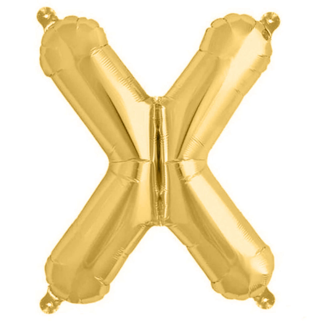 13inch Matte Gold Mylar Foil Letter  Balloons