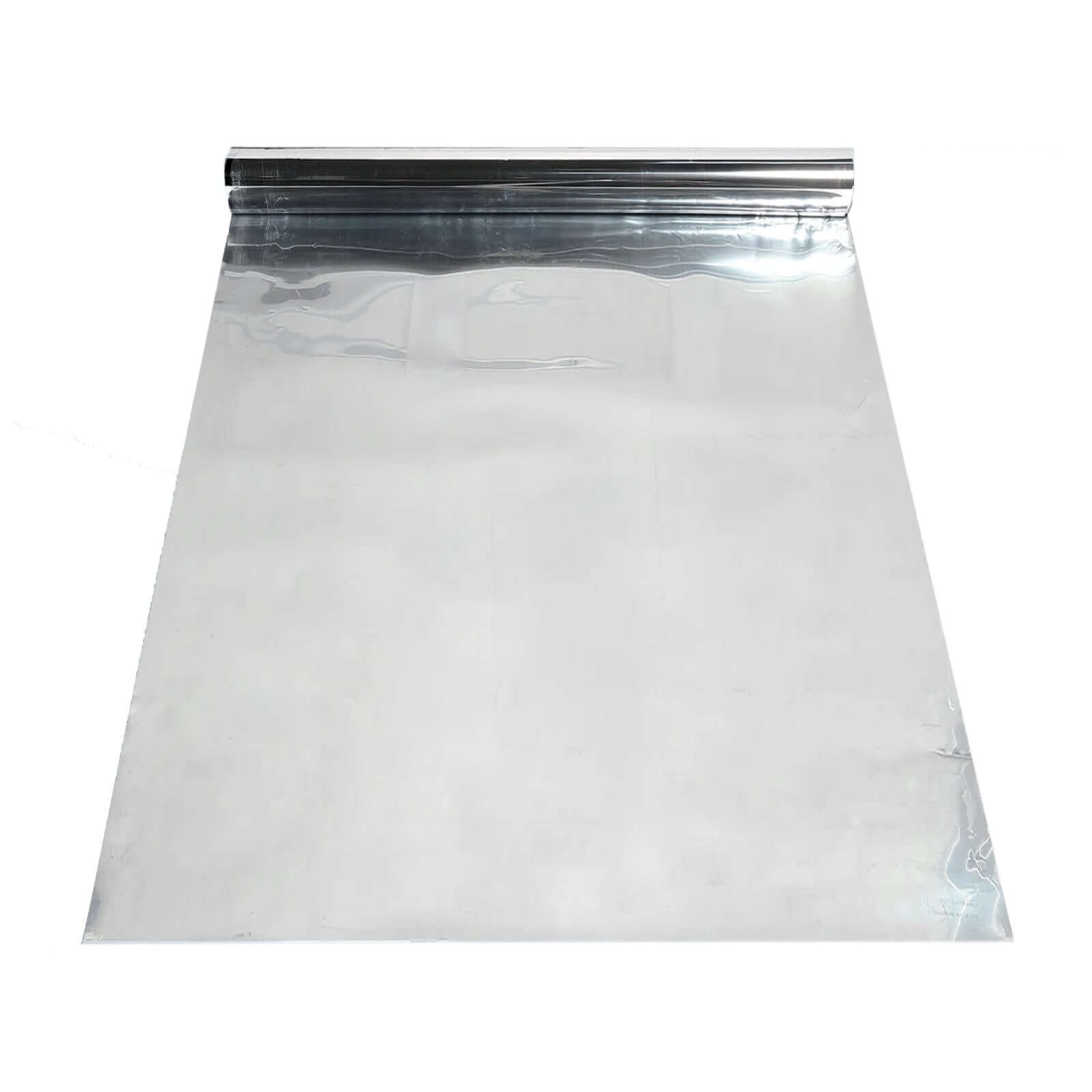 3ftx65ft Metallic Silver Glossy Mirrored Wedding Aisle Runner, Non-Woven Red Carpet Runner - Prom, Hollywood, Glam Parties