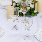 12 Pack 1.5" Gold Rhinestone Monogram Letter Jewel Sticker Self Adhesive DIY Diamond Decor - U