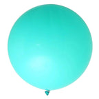 2 Pack 32" Large Balloons Helium or Air Latex Balloons Turquoise