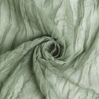 5 Pack Gauze Cheesecloth 24"x19" Napkins Dusty Sage Green Reusable Dinner Napkins