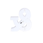 3D Marquee Symbol "&" Warm White 6 LED Lights Gold - Perfect Light-Up Accent for Decor 6"