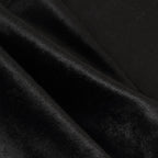 Premium Velvet 12"x108" Table Runner Black - Sheen Finish Reusable Table Decor