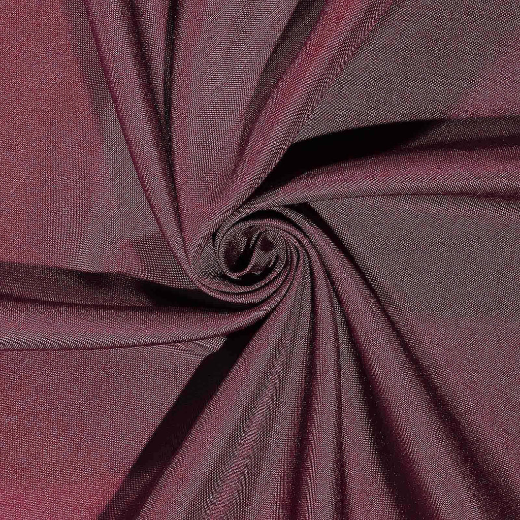 Polyester 70"x70" Table Overlay Square Tablecloth Burgundy - Wrinkle-Resistant & Durable Table Cover