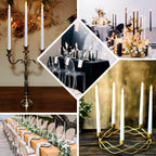 3-Pack LED Decorative Lighting Warm Flickering White - Flameless Taper Candles 11"