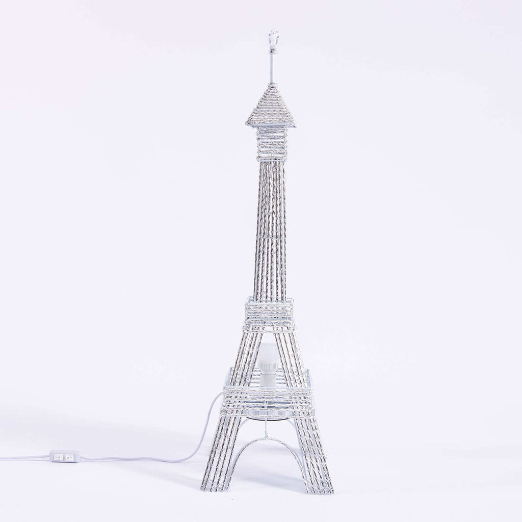 3.5ft Color Changing LED Metal Eiffel Tower Columns LED Lamp, Night Light Wedding Centerpiece