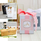 12 Pack 1.5" Gold Rhinestone Monogram Letter Jewel Sticker Self Adhesive DIY Diamond Decor - P